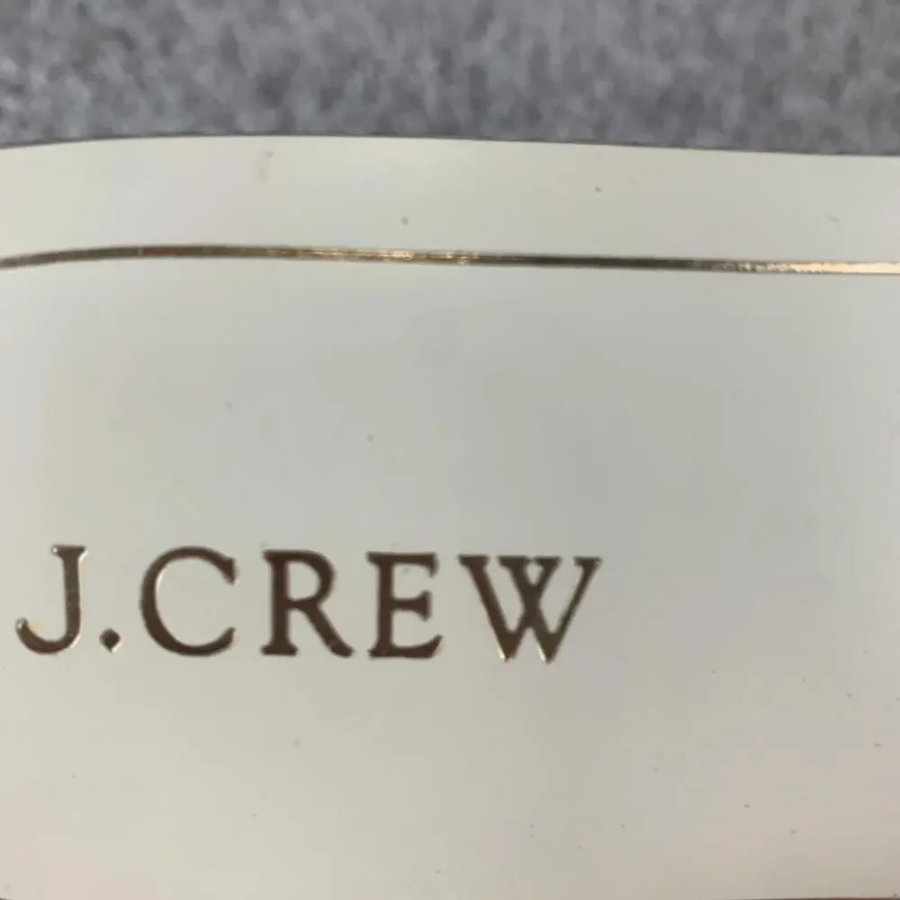 J Crew Shoes Womens Size 11 White Slide Sandals Criss Cross Slip On Flats Summer